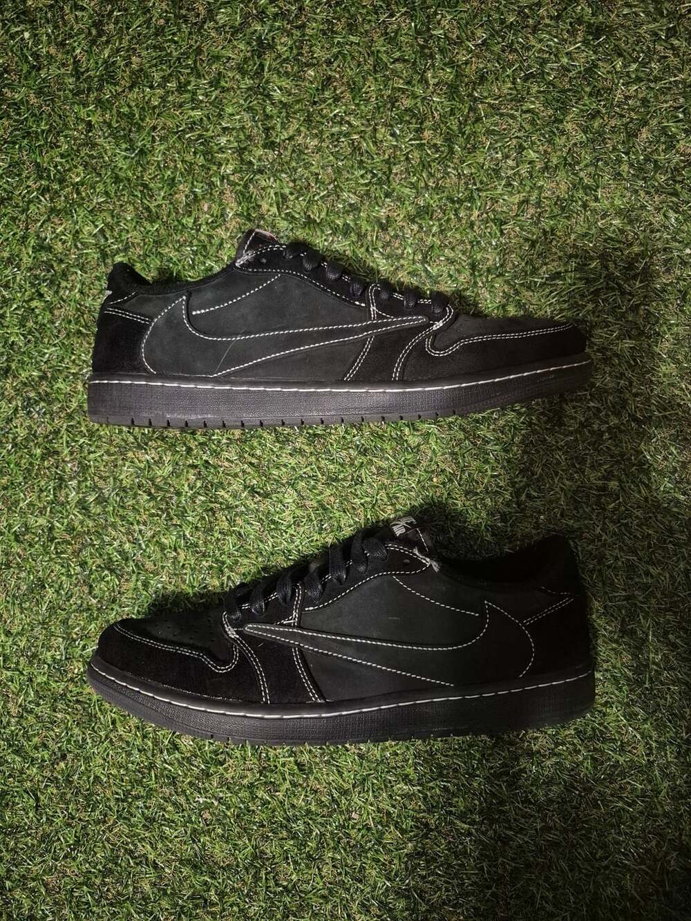 Nike Air Jordan 1 Low OG SP Travis Scott Black Phantom Size 10.5
